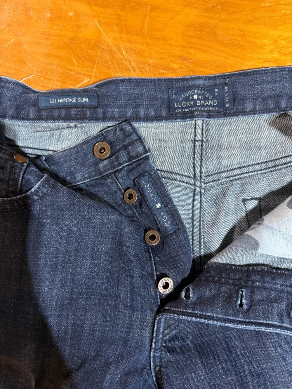 Lucky Brand Men's Indigo Slim Jeans 32x34